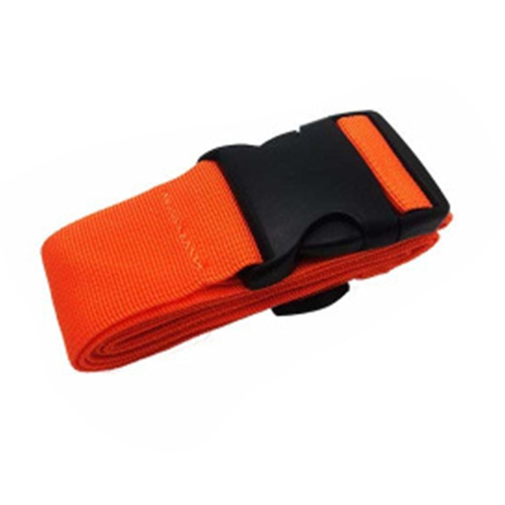 Luggage Strap Suitcase Luggage Belt Travel Bag Buckle Strap Adjustable Baggage Strap with Quick Releases Plastic Buckle