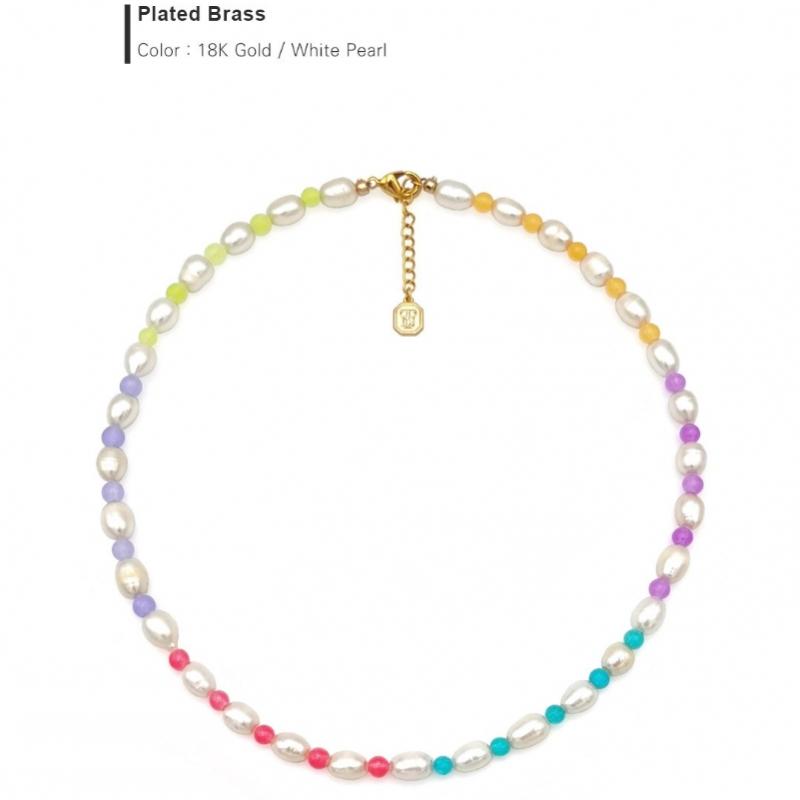 Tani By mineTani Rainbow Bead Necklace Ms2n201n