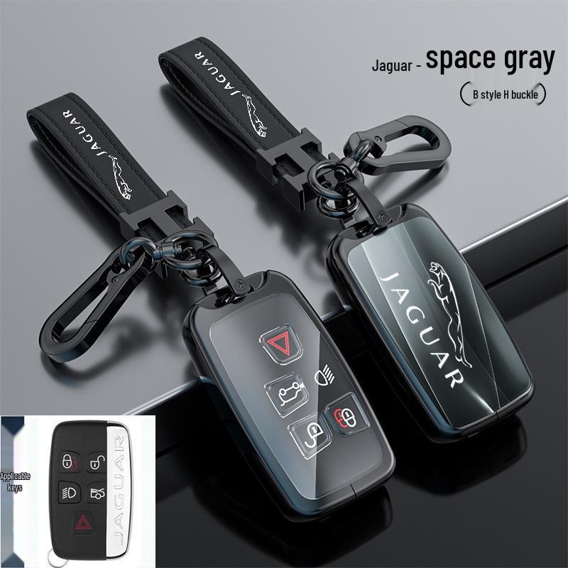 Jaguar Key Cover for XEL, XFL, E-Pace, F-Pace, F-Type, XE, XF, I-Pace, XJL Models (Unisex)