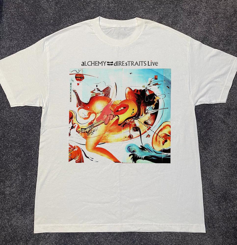Dire Straits Band Live Album 'Alchemy' T Shirt Unisex T-Shirt