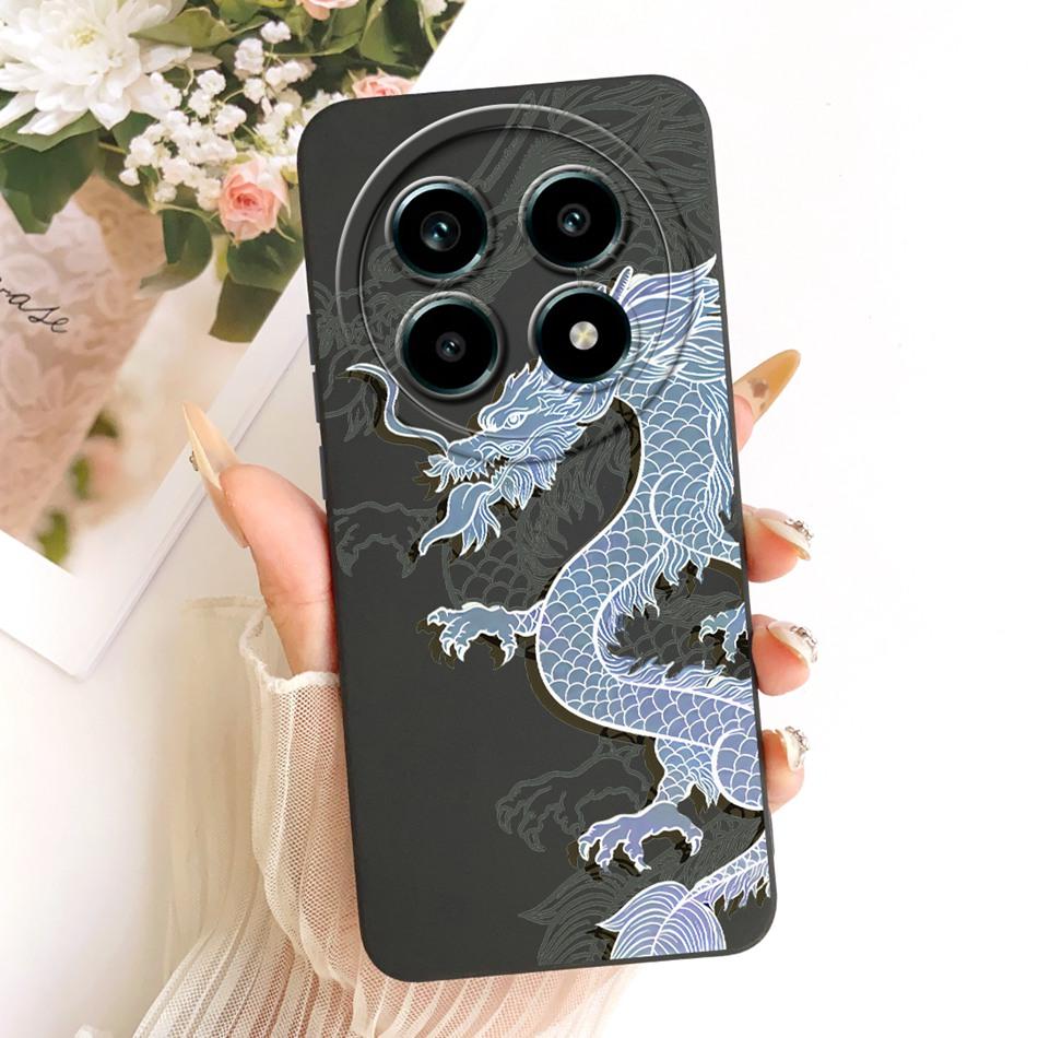 For Realme 13 Pro 13Pro+ Fashion Dusk Beach Painting Phone Case For Realme 13Pro Plus 5G Shockproof Soft Silicone Covers Bumpers
