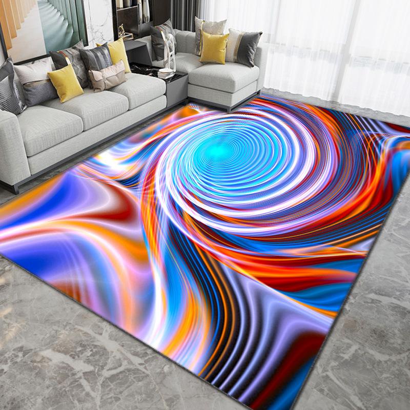 3D визуальный ковер для дома абстрактный геометрический ковер для гостиной спальня коврик для дивана журнальный столик коврик