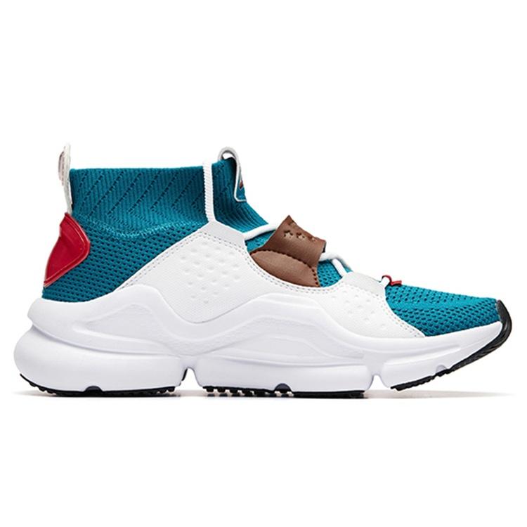 MARVEL x Anta Extensions Comfortable Cushioning Abrasion Resistant Rebound Mid top Running Shoes Men's Blue White 91928812-10