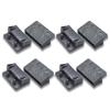 65MM Plastic Bed Slat End Caps Holders Plastic End Caps Holders Plastic Black End Caps Holders Suitable for Single, Double