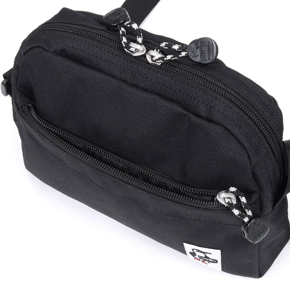 Сумка Recycle Mini Trapezoid через плечо коричневого цвета [Chums] Мужская