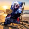 Дизайн пляжного полотенца с принтом Final Fantasy, Мягкое, Легкое. для дома, ванной, спа, бассейна, йоги, серфинга, кемпинга, подарок семье, другу