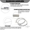 24/36 inch Throttle Gas Cable Kit Stainless Steel Braided For 97-07 Chevrolet/Chevy LS1 Engine 4.8L 5.3L 5.7L 6.0L