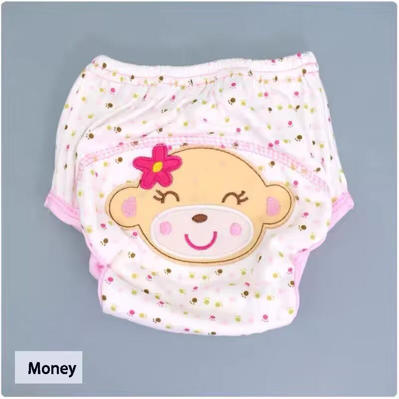 Cartoon Baby Training Soft Pants Baby Underwear Reusable Cloth Diapers
