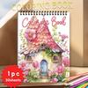 1 шт., Книжка-раскраска для девочек - 30 различных узоров, 100 г/м², 11,2x8,3 дюйма, Снятие стресса, Пасха, День рождения, Подарок на День святого Валентина