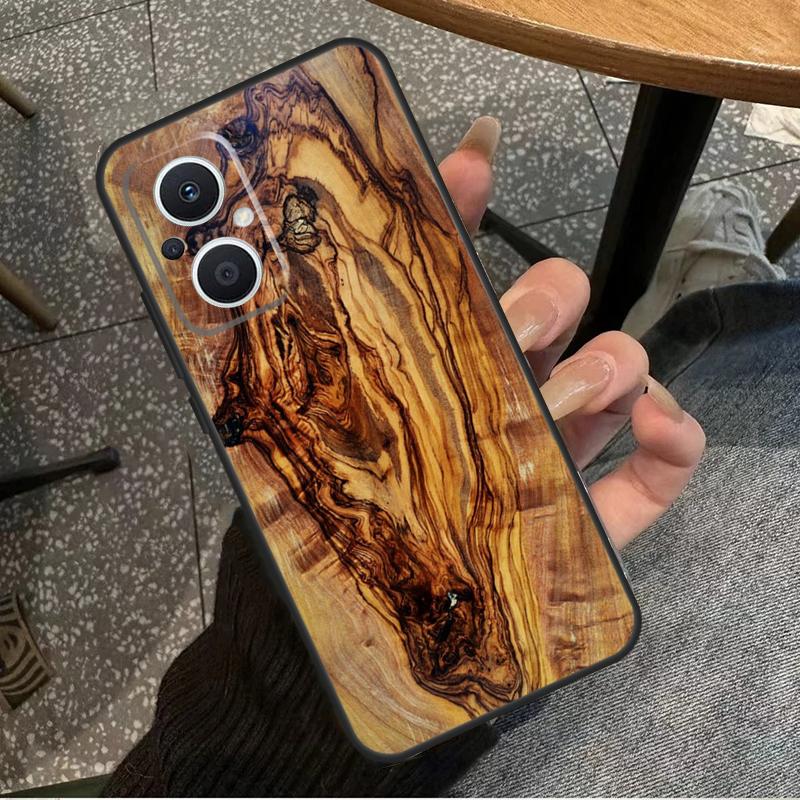 Oak Wood Texture Pattern Funda For OPPO Reno 8T 2Z 4Z 5Z 10 4 5 6 7 8 Lite OPPO Find X2 X3 Neo X6 Pro X5 Lite Case