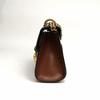[Pre-Owned] Padlock Moonlight Treasure Box Series Metal Lock Logo Canvas And Leather Crossbody Bag Small - Very Good #1R1M9EU