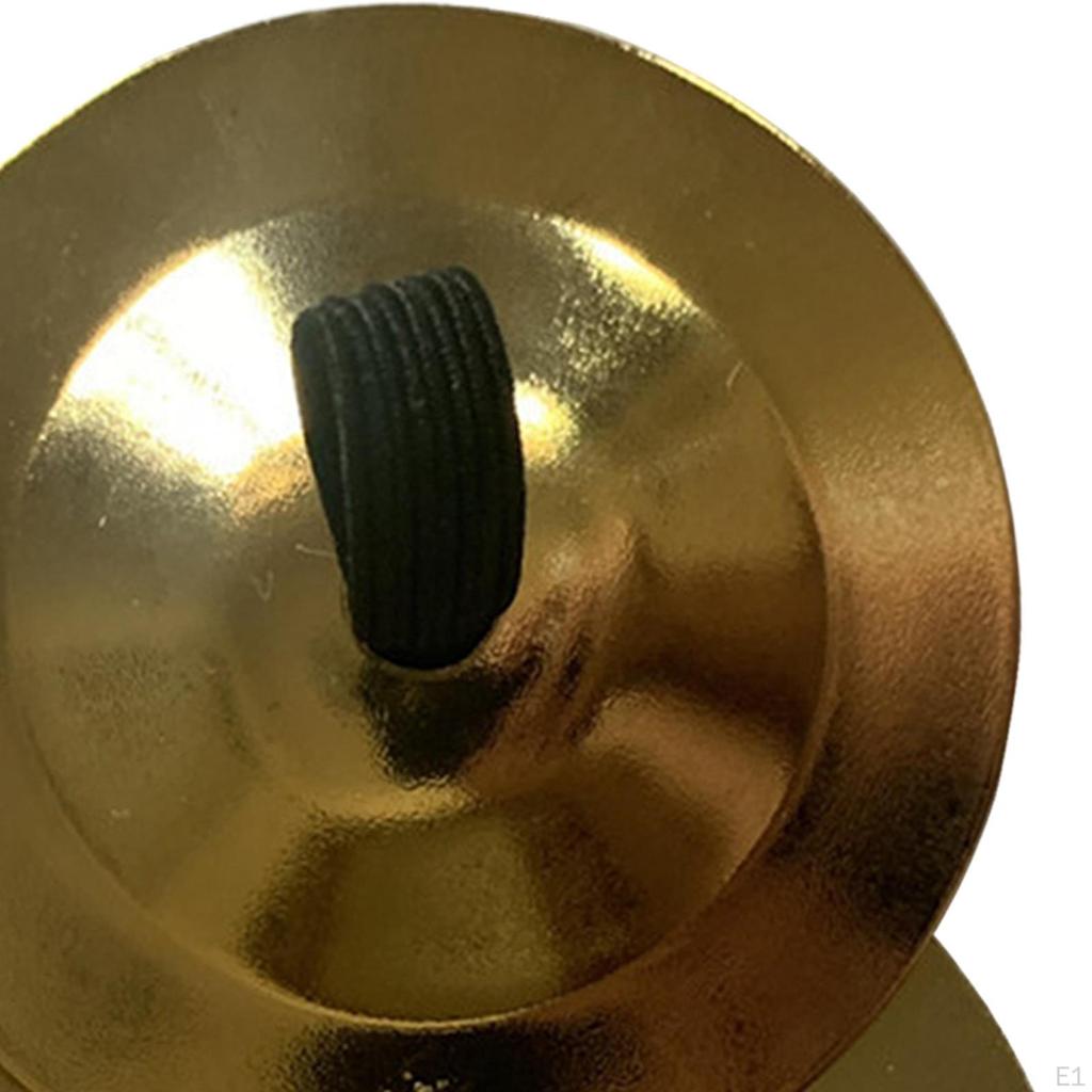 1 пара тарелок на палец 5,3 см, мини-ручной музыкальный инструмент, металлические Zills, подарок на день рождения для