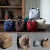 Thickened  Storage Bag Ceramic Covered Bowl Teacup Travelling Drawstring Bags Multi-functional Medium Teapot Cloth Pouch