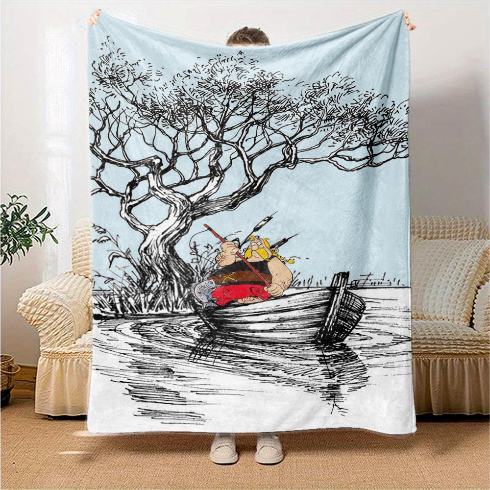 Asterix Blanket, High quality Comfortable for All Seasons, Home Decor, Warmth and Comfort
