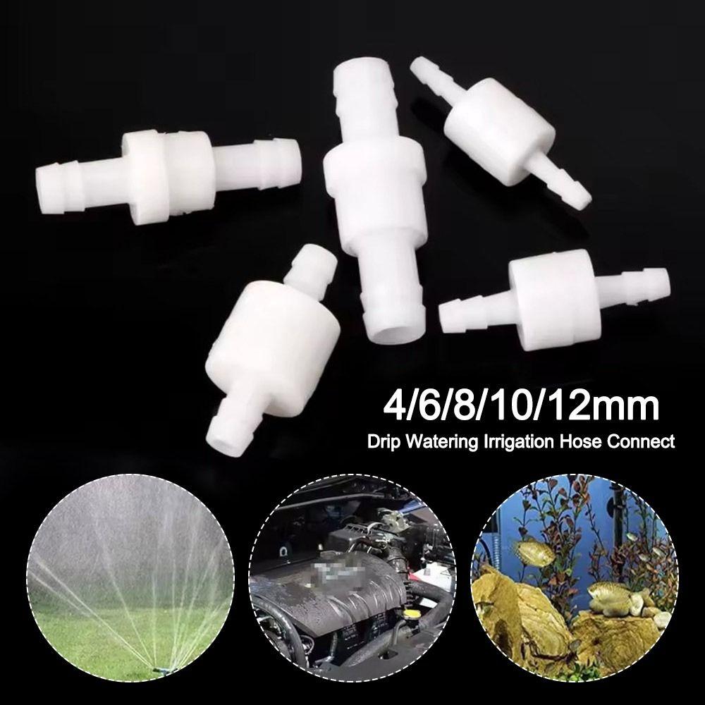 Plastic Aquarium Check Valve One Way Non Return Valve For Fuel Gas Liquid Water