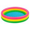 Надувной бассейн Intex Sunset Glow 114x25 см Круглый Разноцветный Детский Бассейн для Плавания