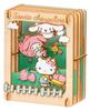 Бумажный театр Sanrio Персонажи Клубничный домик 2 -Деревянный стиль- PT-W21