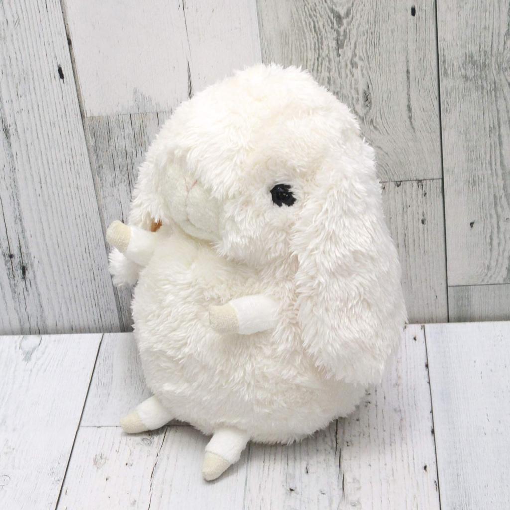 Shinada babynature Ivory 10 x 14 x 20 cm Plush Animal Toy Lop-Eared (M) BNLR-0120I