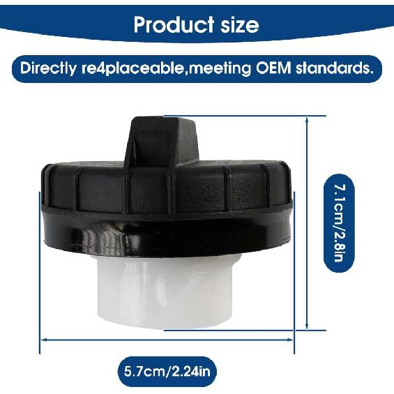 10838 Gas Cap Fuel Cap for Nissan Xterra Frontier Titan Sentra Altima Maxima Armada Murano Rogue Cube 370Z 350Z GT-R Accessories Cap Cover 2000 2001