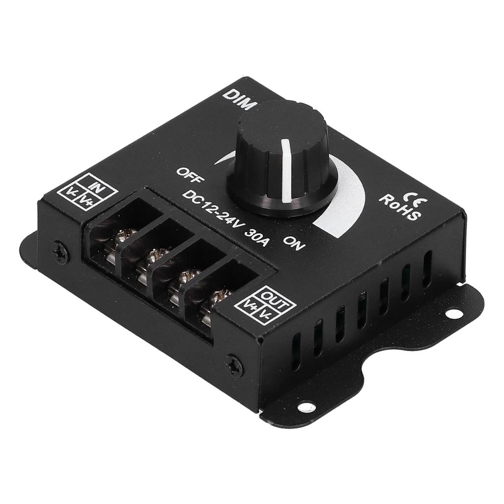 Диммер светодиодный одноцветный светильник регулировка яркости ручка переключатель оборудование DC 1224V 30A