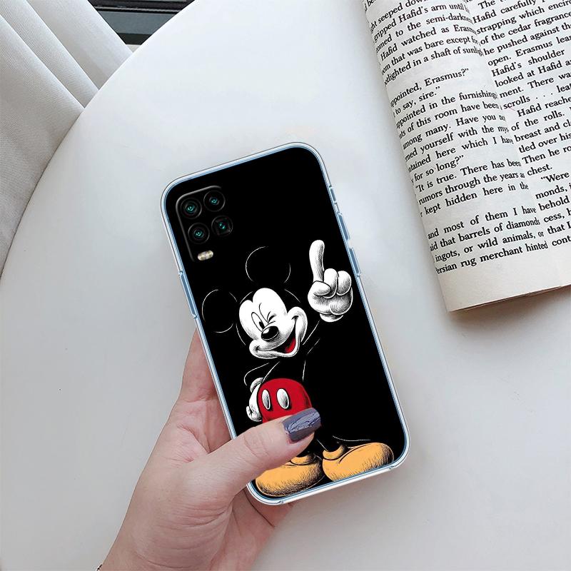 Прозрачный чехол для телефона Микки и Минни Маус для Motorola Moto G7 G8 G9 G84 G85 G73 G24 G15 Z2 Play Power Plus