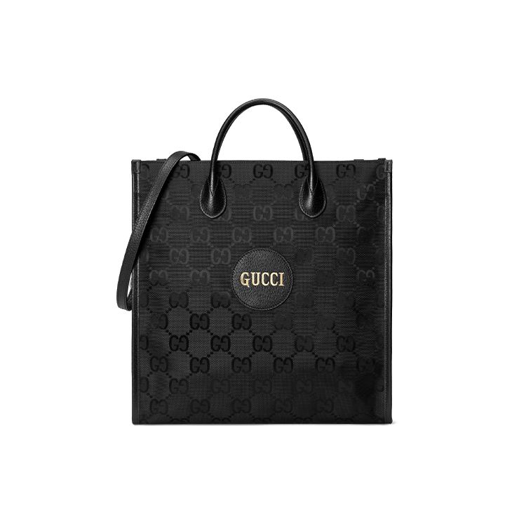 Gucci Off The Grid Large Versatile Commuter Vertical Logo Tote Bag Men Tote Bag Black 630355-H9HAN-1000