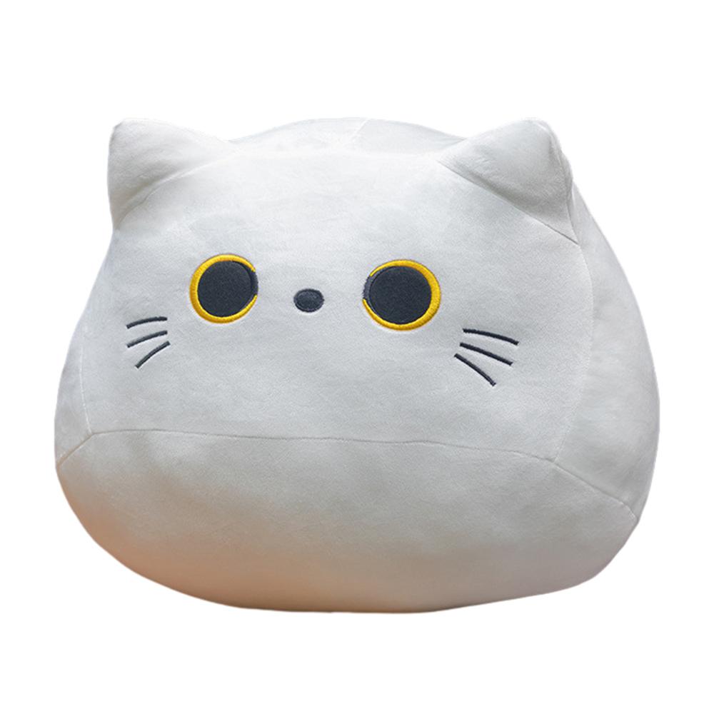 30 см черно-белая плюшевая игрушка с изображением кота, мягкие куклы-животные, мягкая мультяшная подушка с животными, милые мягкие мультяшные мягкие игрушки-животные
