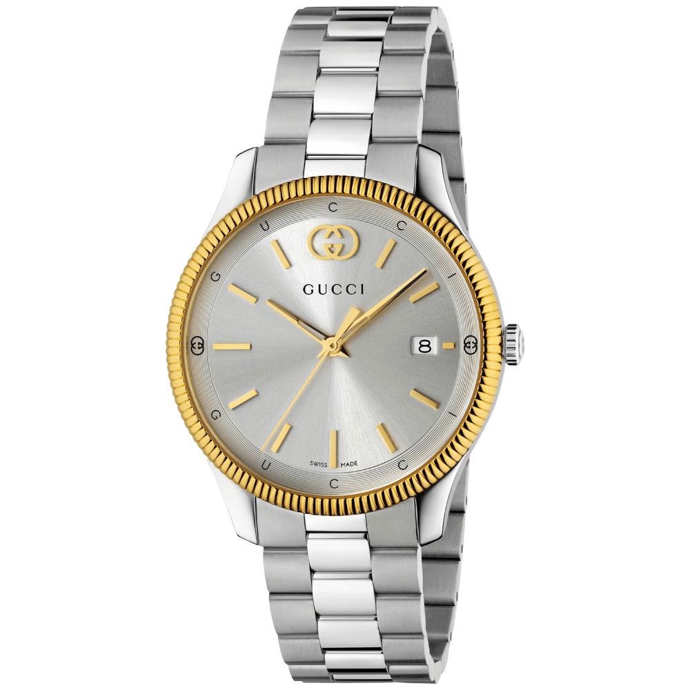 Gucci YA1264233 G-Timeless Серебристый циферблат Унисекс Часы