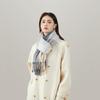 70 * 175cm Autumn/Winter 2025 New Imitation Cashmere Scarf Plaid Versatile Scarf For Men, Warm And Thick Shawl For Women