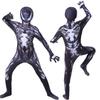 Костюм Венома на Хэллоуин: Черно-белый боди Человека-паука для детей и взрослых