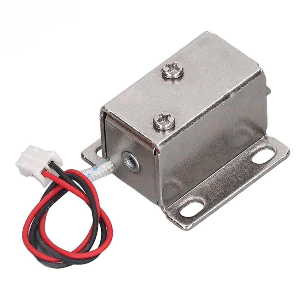 2A DC Micro Electromagnetic Lock Cabinet Door Drawer Electric Release Assembly Safety Lock DC12V