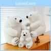 Plush Bear Polar Toy Children Birthday Festival Aquarium Gift Doll Pp Cotton