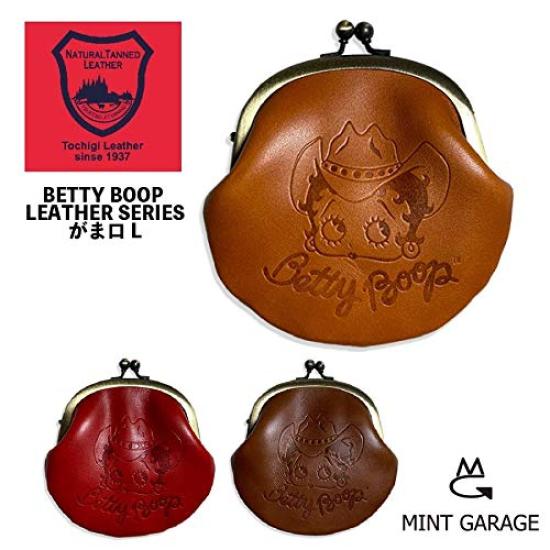 Большой кошелек Betty Boop, Лимитированная серия, Изготовлен из кожи Tochigi, Япония, Стильный, Сексуальный, Милый,