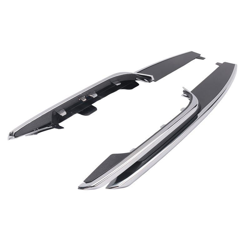 A58X-For BMW 3 Series F30 F35 2015- Front Bumper Fog Light Cover Trim Chrome 51117279697 51117279698 Accessories