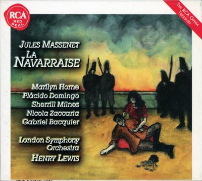 CD ЖЮЛЬ МАССЕНЕ, ГЕНРИ ЛЬЮИС, ЛОНДОН - Массене: La Navarraise 74321501672 RCA Victor Красный 1998 Европа Классика Б/у