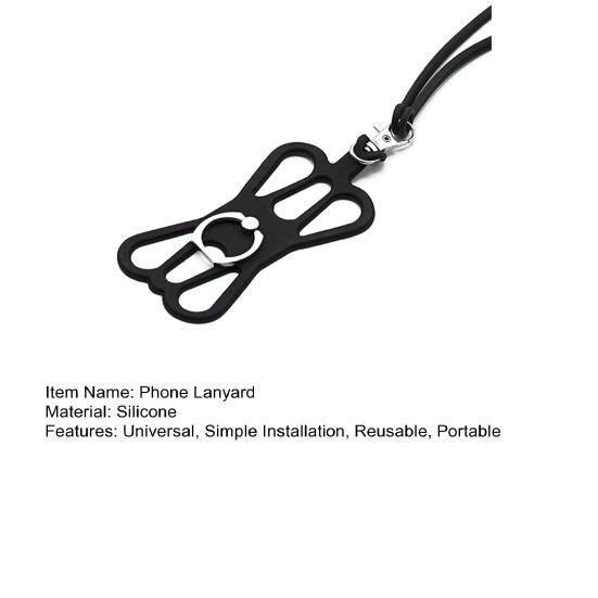 Phone Lanyard Flexible Resistant Wear Universal Quick-Release Simple Installation Phone Fit Cell Rope Lanyard