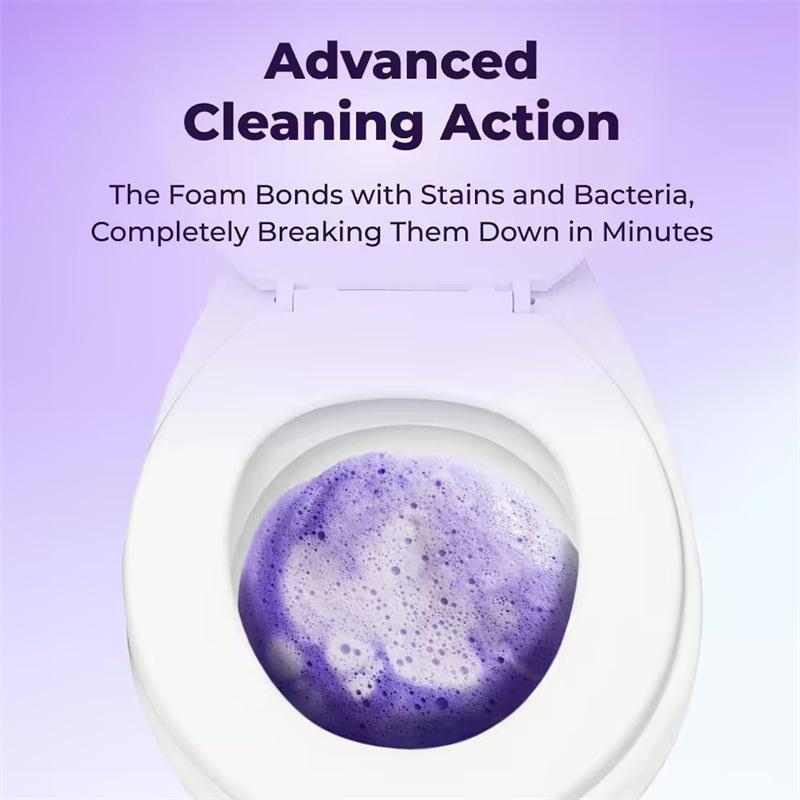 FizzClean Чистящее средство для унитаза, Свежий аромат, Удаляет пятна и предотвращает образование налета, Устраняет запахи, Дезинфицирует, 500 мл