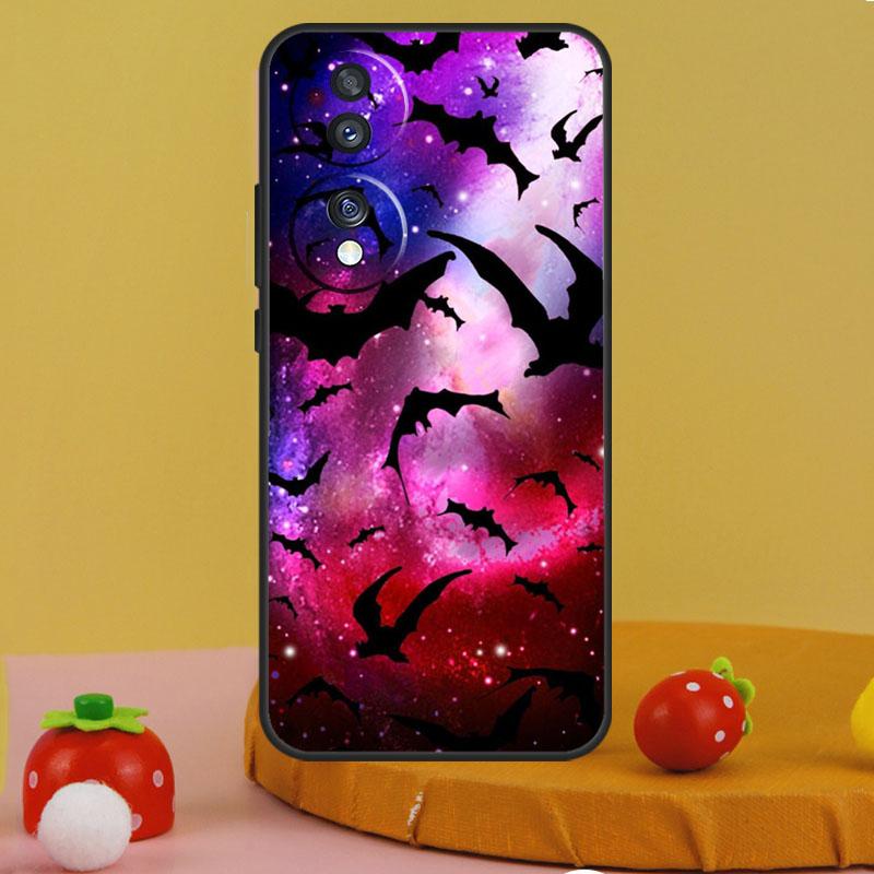 Летучие мыши-вампиры Полная луна Хэллоуин Чехол для Honor 200 Pro X9c X9a X8a X7a X6a X7 X8 X9 X8b X9b Magic 5 6 50 70 90 Lite Обложка