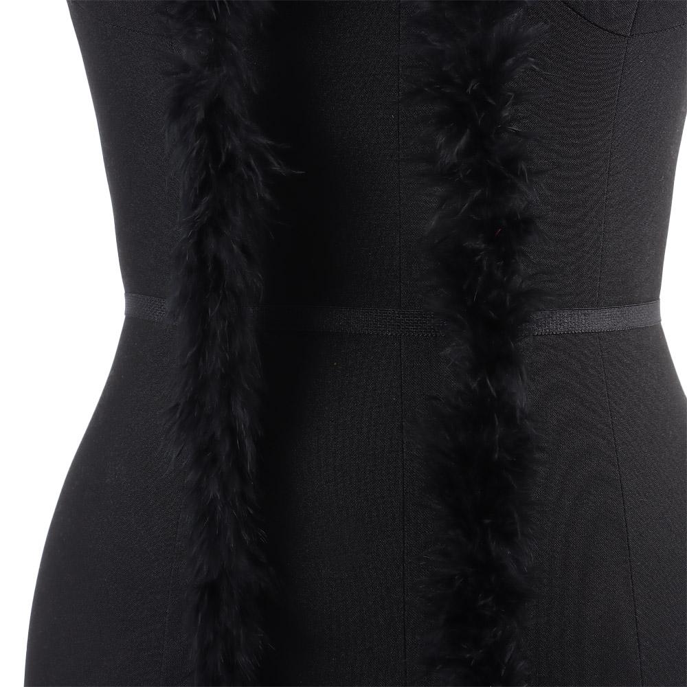 Christmas Tree Cosplay Fluffy Feather Boa Strip Apparel Fabric Grament Accessaries Feathers