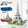 Эйфелева башня JiHui M2070 Развивающие строительные блоки для детей - Игрушка-конструктор для мальчиков и девочек в подарок
