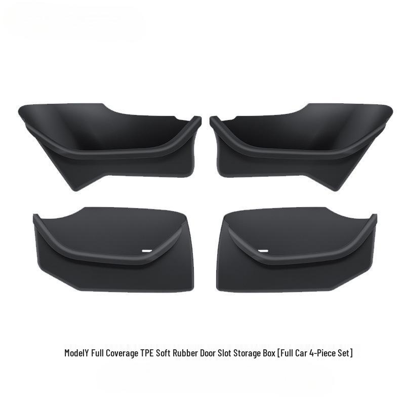 Подходит для Tesla Model Y/3 Facelift - Полностью закрывающийся коврик для отсека в двери.