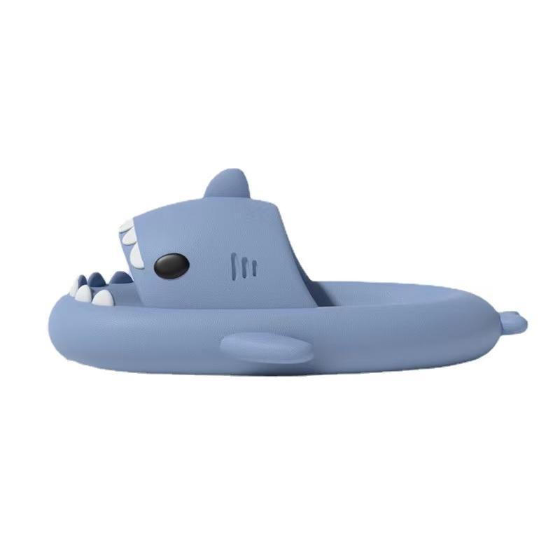 TUINANLE Summer Slippers Thick Platform Bathroom Unisex Slippers Non-slip Flip Flops Women Shark Soft Sole EVA Indoor Slides