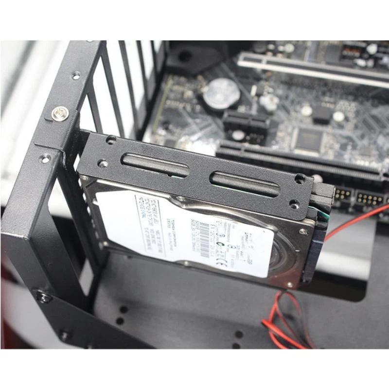 Корпус Компьютера Настольный SSD HDD Универсальный Отсек для Жесткого Диска PCI Слот Расширения Подходит Для 2,5-Дюймовых/3,5-Дюймовых Жестких Дисков
