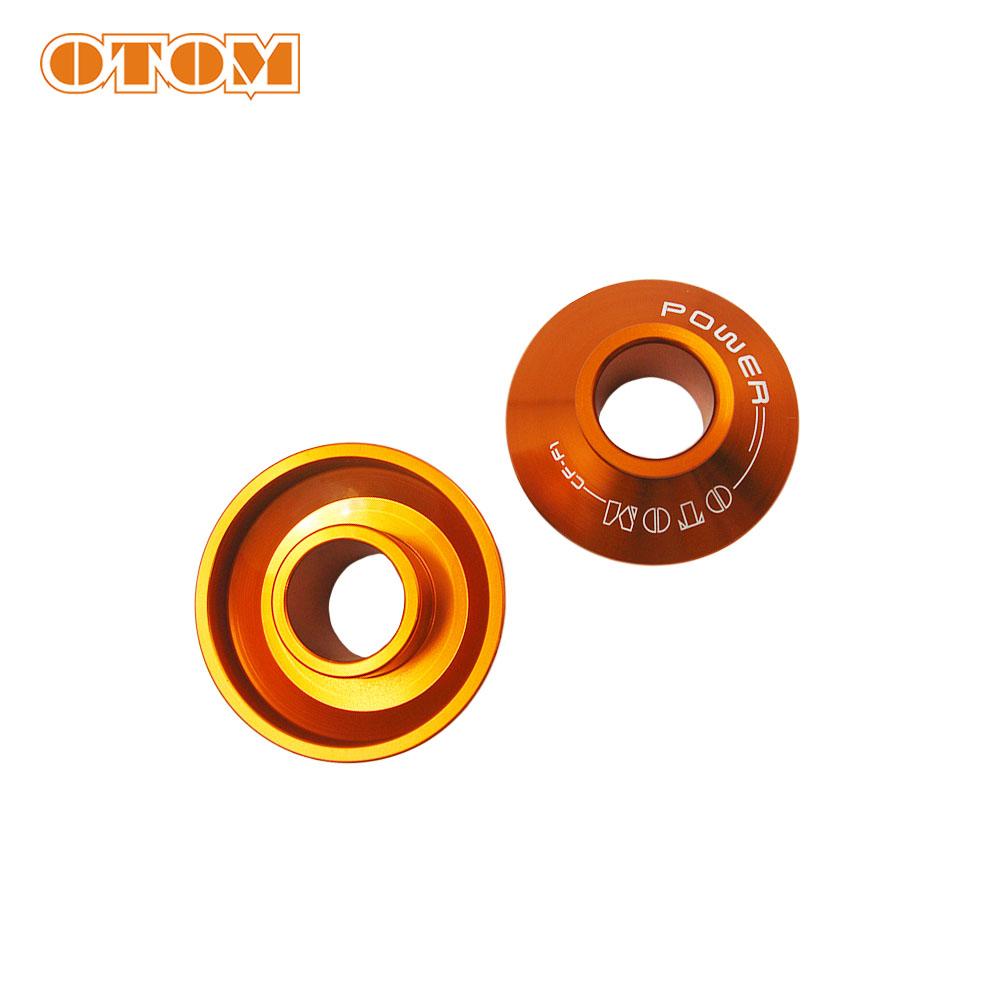 OTOM Front Wheel Axle Bushing Spacers Hub Gasket Protection Cap Guard Cover Lock Rim Screw Bolts For HONDA CR125 CR250 CRF450RX