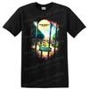 Vintage Classic Rock Album Art T Shirt Lonerism Landscape Tee w/ Colorful Design
