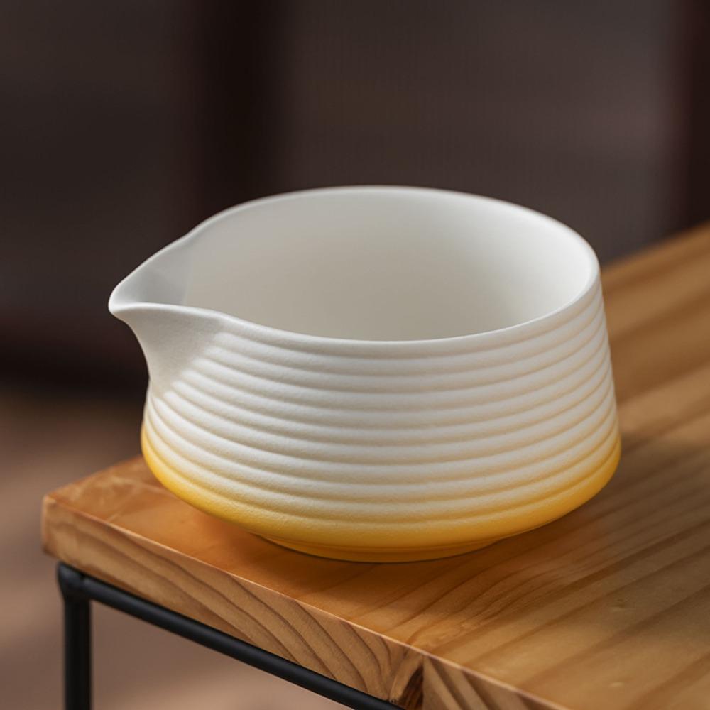 Gradient Color Matcha Bowl Ceramic Japanese Tea Cup New Matcha Whisk Holder Tea Lovers