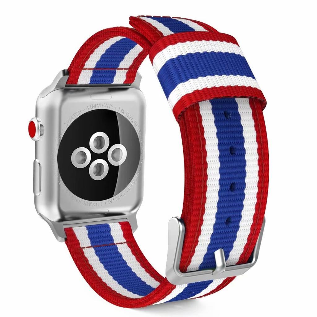 Нейлоновый ремешок для Apple Watch Band Ultra 49 мм 45 мм 44 мм 46 мм 42 мм 41 мм 40 38 мм браслет ремешок для часов iWatch Series 10 9 8 7 6 5 4 SE