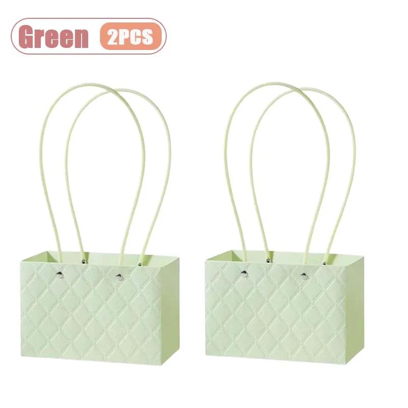 1-10PCS Reusable Waterproof Flower Gift Tote Bag Portable Floral Packaging Bag for Wedding Birthday Party Bouquet ArrangementUse