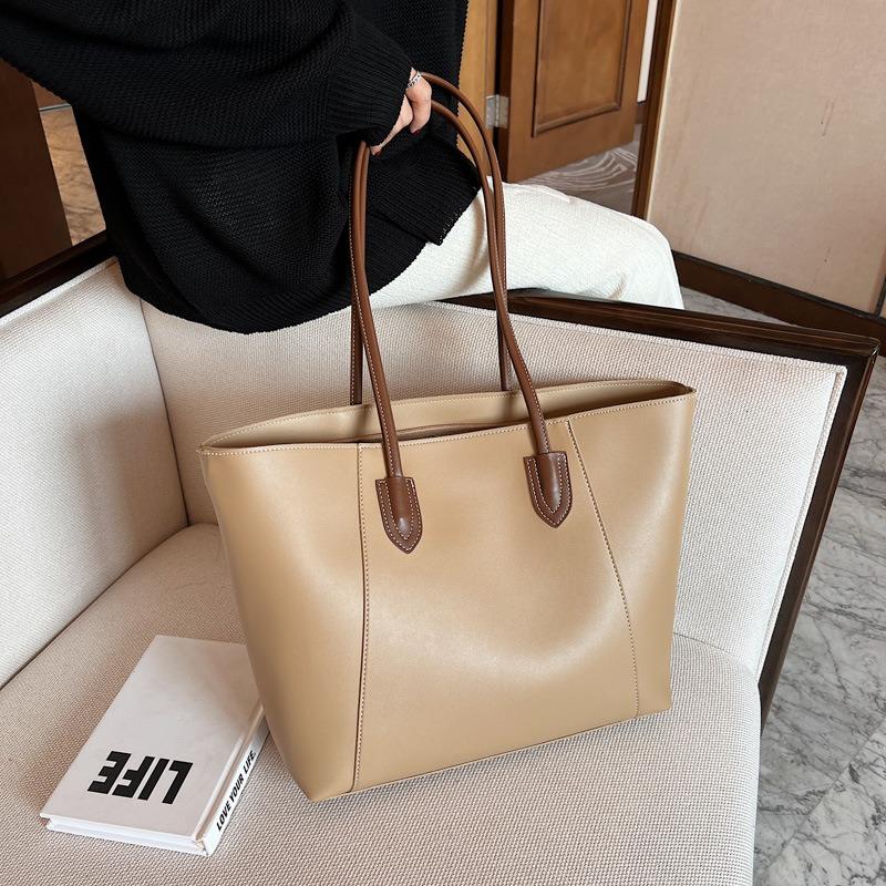 Новая большая сумка через плечо, женская студенческая универсальная модная тенденция, высококачественная текстурированная сумочка