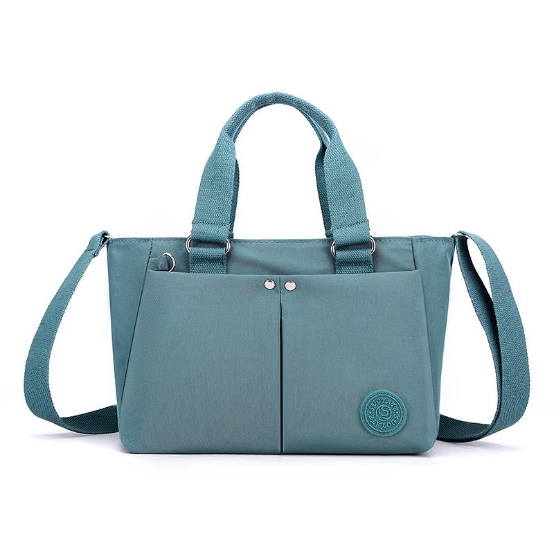 Легкая водонепроницаемая нейлоновая сумка на плечо, большая вместительная сумка, сумки на плечо для работы, школы и путешествий, сумки на плечо